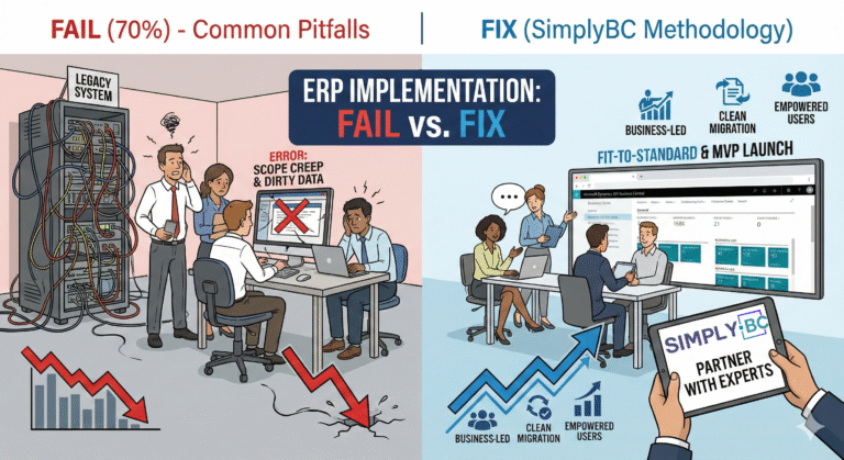 Why 70% of ERP Implementations Fail (And How We Fix Them)